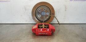 536-10499l Dodge 2024 Durango Hellcat Brake Caliper Rear Left Driver Red With Rotor Br7