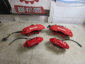 Dodge Truck 68146613 2012-2021 Durango Srt Oem Brembo Front And Rear Brake Caliper Set Red
