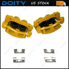 18b4975 Doity Autoparts 18b4974 Front Disc Brake Calipers With Bracket For 2005 - 2008 Ford F-150 Lincoln Mark Lt