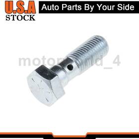 Motowld250712193335 Dorman - Help 1 Front Brake Hydraulic Hose To Caliper Bolt Fits Lincoln Mks 3.7l
