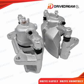 19-b7286 Drive Dream Autoparts 2pcs New Front Lh And Rh Brake Calipers For Vw Golf 15-21 Sportwagen Jetta