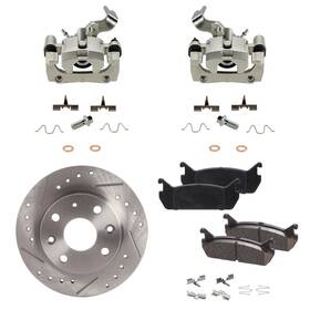 18093240 Evan Fischer 2-wheel Set Brake Kit With Calipers Rear For Mazda Miata 1990-1993