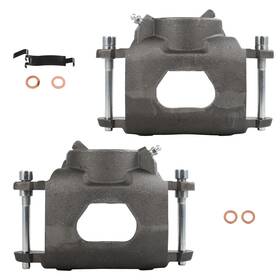 Ew845695a01 Ewaymotor Front Brake Calipers Pair For Chevrolet El Camino Pontiac Grand Prix 1969-1972