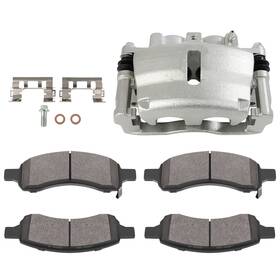 Ew848480a01 Ewaymotor Front Left Brake Calipers For 2006-2009 Gmc Envoy 5.3l Ceramic Pads Kit