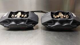 23399523 Factory/oem 2016-2024 Chevrolet Camaro Ss Brembo 4 Piston Rear Brake Calipers Black 53k
