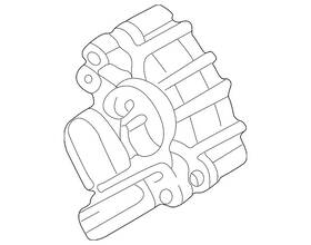 2f1z-2552-aa Ford Genuine Disc Brake Caliper