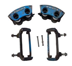 536-00448l Ford 1999-2004 Mustang Cobra Svt Dohc 40mm Pair Front Brake Calipers And Brackets
