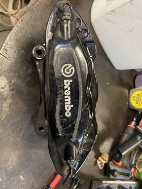 536-00449l Ford 09 Mustang Shelby Gt500 Brembo Brake Caliper