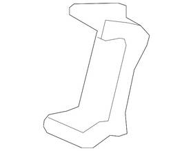 7t4z-2b292-b Ford Genuine Caliper Support