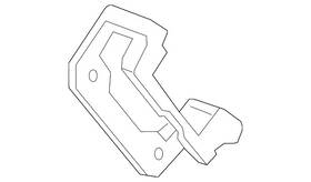 8r3z-2b292-a Ford Genuine Disc Brake Caliper Bracket