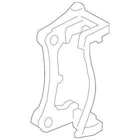 Ck4z-2b511-j Ford Genuine Caliper Support