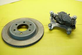 Kl342b712aa Ford 2019-2023 F150 Oem Rear Left Disc Brake Caliper With Rotor Assembly