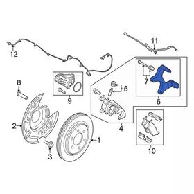 Ml3z-2b511-e Ford Genuine Caliper Support