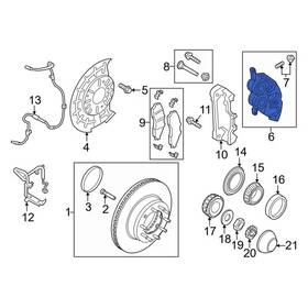 Pc3z-2b120-b Ford Genuine Caliper