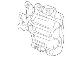 Xw4z-2553-ab Ford Genuine Caliper Assembly