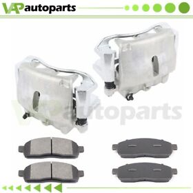 Ig832129no Front Brake Calipers Ceramic Pads L R For 2005 2006 2007 2008 2009 Ford F-150