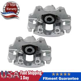 19-b2641 Gaialithos Brake Caliper With Bracket Pair 2 For 1997-2000 Bmw 323i 323ti 323ci Rear Lh And Rh