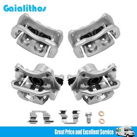 19-b3351 Gaialithos Front Rear Brake Calipers With Bracket For 2008 2009 2010 -2013 Toyota Highlander