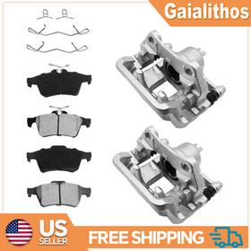 19-b6446 Gaialithos 19-b6447/19-b6446 D1585 Set Of 2 Brake Calipers Pads For Honda Odyssey 2011-2017 3.5l Rear With Bracket