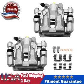 582102l310 Gaialithos 2pcs Rear Brake Caliper With Bracket For Hyundai Elantra 2009-2012 2.0l Left Right