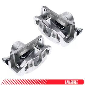 19-b2584 Gaiasurge 2x Brake Caliper With Bracket For 1999-08 Acura Tl 2004-14 Tsx Front Left And Right
