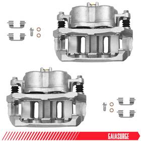 19-b2958 Gaiasurge Front Brake Caliper With Bracket For Honda Odyssey Cr-v Crosstour Accord