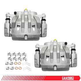 19-b3352 Gaiasurge 2pcs Front Or Rear Brake Calipers With Bracket Fits Toyota Highlander 2008-2013