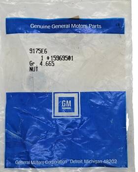 15969501 General Motors Genuine Gm Oem Nut Caliper Mount Plate Chevrolet Gmc Truck