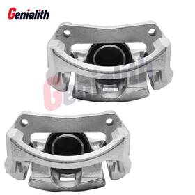 18-b5304 Genialith 2x Front Left And Right Brake Calipers Kit For Ford Fiesta 2011-2019 1.6l L4 Gas