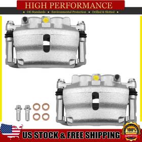 18b5005 Genialith 18b5004 Front Disc Brake Calipers With Bracket For Chevy Trailblazer Gmc Acadia Enclave