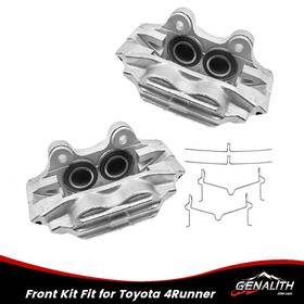 19-1241 Genialith 2x Front Passenger Diver Brake Calipers Fortoyota 4runner 1988-1991 2.4l 3.0l