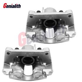 19-b2590a Genialith 2x Brake Caliper With Bracket For Volvo S60 2001-2007 S80 1999-2006 Front Lh And Rh