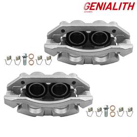 6e5z2b120b Genialith 2x Front Disc Left Right Brake Calipers Kit For Ford Fusion Lincoln 2006-2013