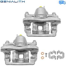 B3412 Genialith B3413 Rear Left Right Brake Calipers For Hyundai Sonata 2008 2009 2010 Azera 2011