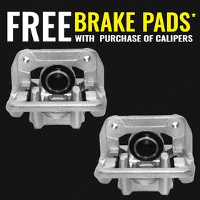 43019s0ka01rm Genilith 06430s7s000 Rear Brake Caliper For Honda Element 2003- 2007 2008 2009 2010 2011 Fwd/4wd