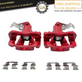 19b6811 Germoney-autoparts 19b6810 Rear Left Right Disc Brake Calipers Assembly Brand New X2 For 2012-2017 Kia Rio