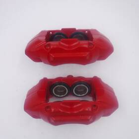 13536579 Gm Pair Front Red Brake Calipers Conversion For 2019-2021 Chevy Silverado 1500