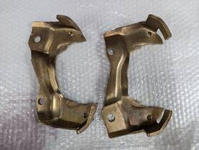 5470660 Gm 70-72 A Body Front Disc Brake Caliper Brackets Chevelle Monte Carlo Gto Oe