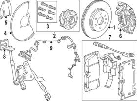 87837859 Gm Genuine Caliper