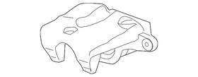 42610828 Gm Genuine Parts Rear Driver Side Disc Brake Caliper Assembly
