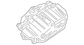 84751823 Gm Genuine Parts Rear Driver Side Disc Brake Caliper Assembly