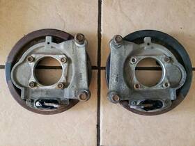 K361-076c Gm 98-02 1le Camaro Ss Z28 Ws6 Trans Am Firebird Rear Disc Brake Backing Plates