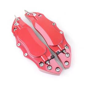Goodpartscenterusa 550747933555 Medium 3d Metal Brake Caliper Covers Universal Red Fit 14 Inch -17