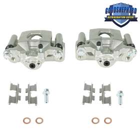 Gp922312dh Goodshepherd18 2 X Rear Lh And Rh Brake Calipers With Bracket For 02-18 Nissan Altima Sl/sr/sv/base