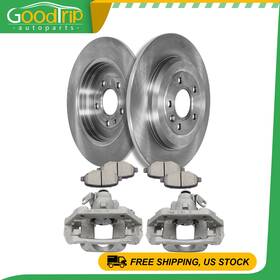 Go839285t01 Goodtrip-autoparts Fits 2010-2013 Lincoln Mkt With Brake Rotors Ceramic Pad Calipers Rear