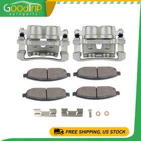Go841736t01 Goodtrip-autoparts Fits 2005-2010 Jeep Grand Cherokee With Ceramic Pads Brake Calipers Front