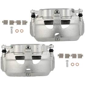 Go845490t01 Goodtrip-autoparts 2pc Fits 2010 2011 2012 2013 2014 Ford Econoline With Bracket Brake Calipers Front
