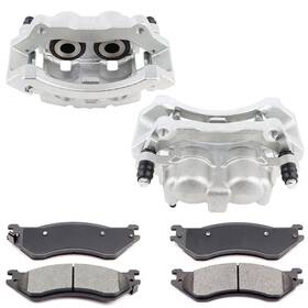 13483437 Goodypartsparts Rear Left Right Brake Calipers Pads Kits 6pcs Fits Dodge Ram 1500 2006