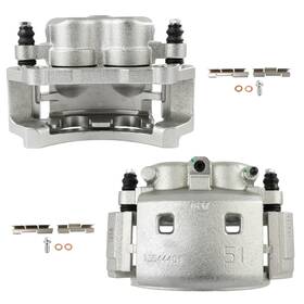13492083 Goodypartsparts Rear Brake Calipers 2pcs Fits Dodge Ram 3500 4000 2003-2011 Zinc Plated
