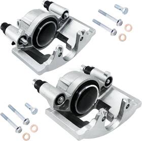 Gti695529 Gudelake 2x Front Brake Calipers For Ram 1500 Tahoe Yukon C1500 C2500 Express Savana